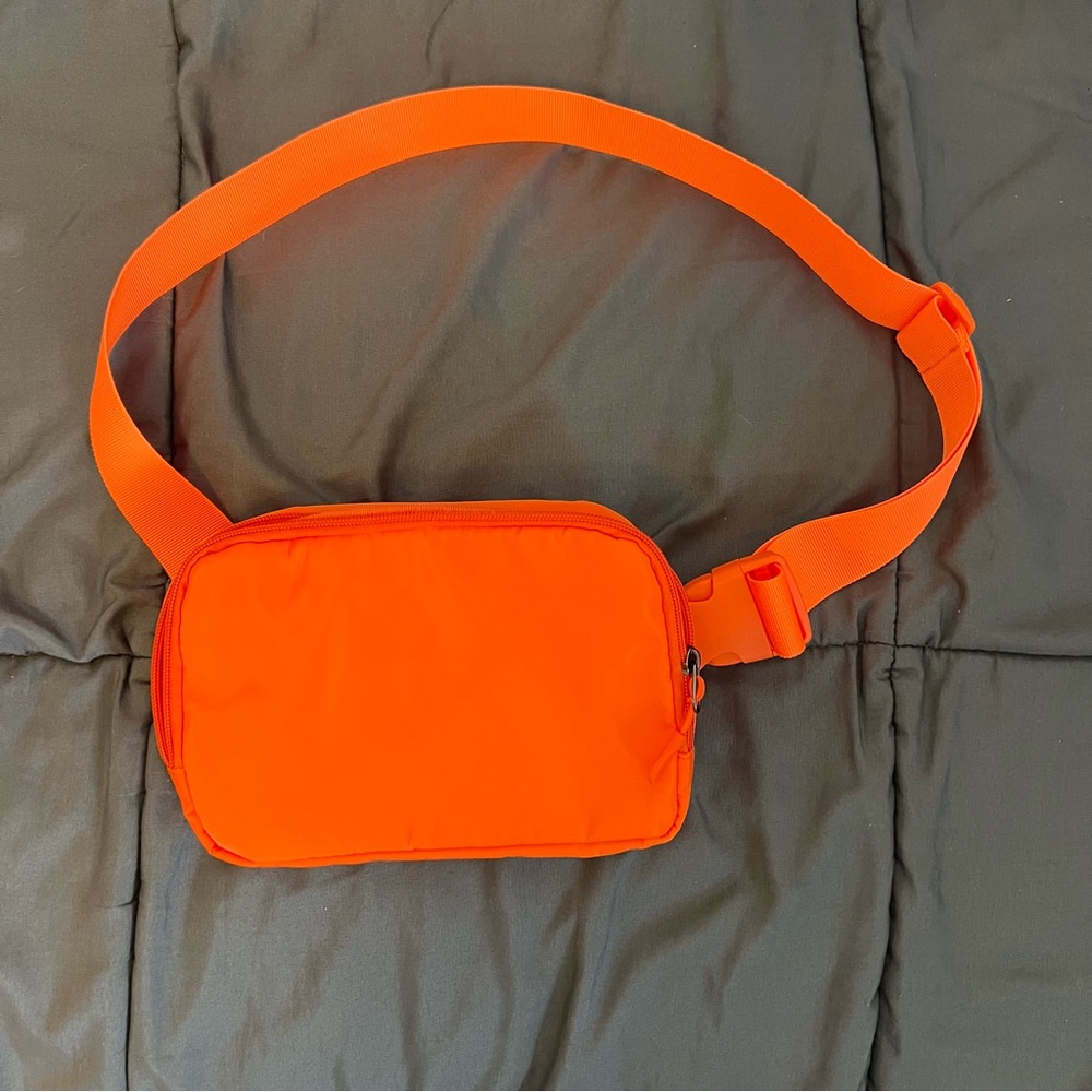 NWOT Orange Belt Bag